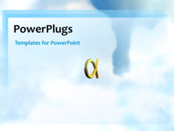 PowerPoint Template - A religious background